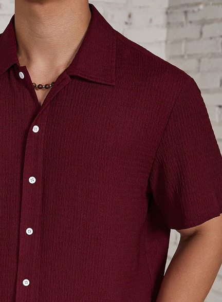 Špeciálne pre temu shein Amazon cezhraničný zahraničný obchod pánska košeľa 2024 letné nové pánske jednofarebné šortky