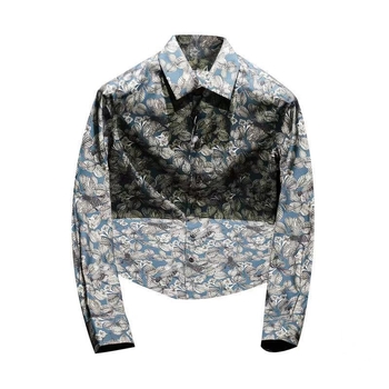 Άνοιξη και Καλοκαίρι 2024 Νέα Εισαγωγή σε Ανοιχτό, Πολυτελές, Υψηλής Ποιότητας Ανδρικό Πουκάμισο με Διακριτικά Σχέδια, Μοντέρνο, Κομψό, Ριχτό, Όμορφο Μπλούζα για Ψώνια