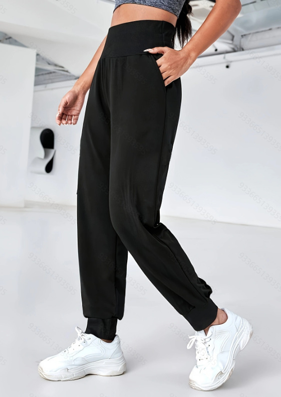 2025. aasta Euroopa ja Ameerika kõrge vöökohaga salendavad kõhu kontrolli all hoidvad spordijoogapüksid, sörkjooksupüksid, jooksu- ja fitnesspüksid, Euroopa ja Ameerika vabaajapüksid