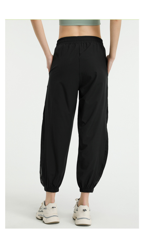 Nude-Feel sportinės laisvalaikio kelnės moterims, greitai džiūstančios laisvos jogos bėgimo kelnės, šokių treniruočių kelnės, aukštu liemeniu