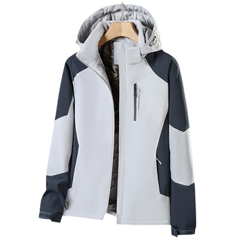 2024 Ново графеново памучно палто за двойки на открито, топло тънко памучно, цветно, разделено, експлозивно, малка памучна мъжка шапка, може да се сваля