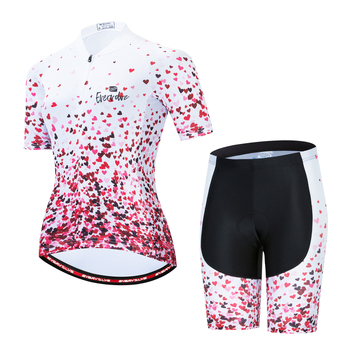 EVERVOLVE vadonatúj nyári női kerékpáros öltöny, kültéri kerékpáros öltöny, lélegző, gyorsan száradó rövidnadrág