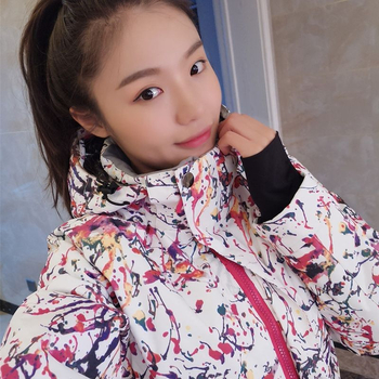 Išpardavimas: dvigubo/vieno slidinėjimo kostiumo moterims, Pietų Korėjos moterų „Snow Town Harbin“ šiltas šiaurės rytų kelionių įrangos komplektas