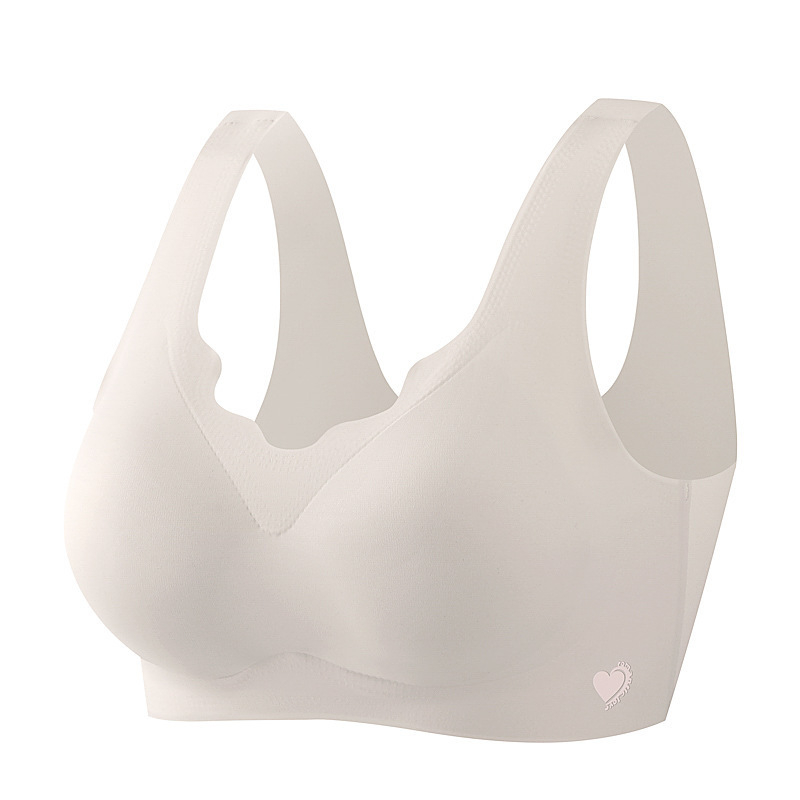 Nepaliekanti žymių „Beauty Back“ apatinio trikotažo moteriška minkšta latekso atrama, plona, „Push-up“ tipo liemenėlė, apsauganti nuo nukarimo, be rėmelio, su fiksuotu kaušeliu.