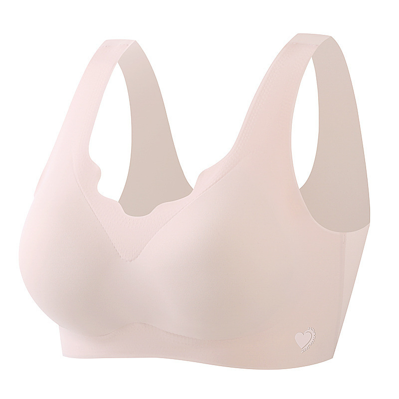 Nepaliekanti žymių „Beauty Back“ apatinio trikotažo moteriška minkšta latekso atrama, plona, „Push-up“ tipo liemenėlė, apsauganti nuo nukarimo, be rėmelio, su fiksuotu kaušeliu.