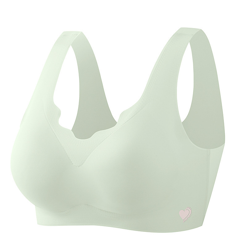 Nepaliekanti žymių „Beauty Back“ apatinio trikotažo moteriška minkšta latekso atrama, plona, „Push-up“ tipo liemenėlė, apsauganti nuo nukarimo, be rėmelio, su fiksuotu kaušeliu.