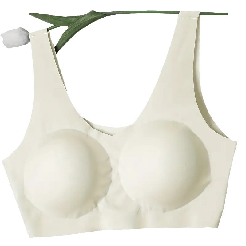 Euroopa ja Ameerika populaarne suurte mõõtmetega õmblusteta aluspesu ilma terasrõngasteta, lisarasv, eriti suured push-up vormid, sekundaarsed rinnad, mugav naiste rinnahoidja