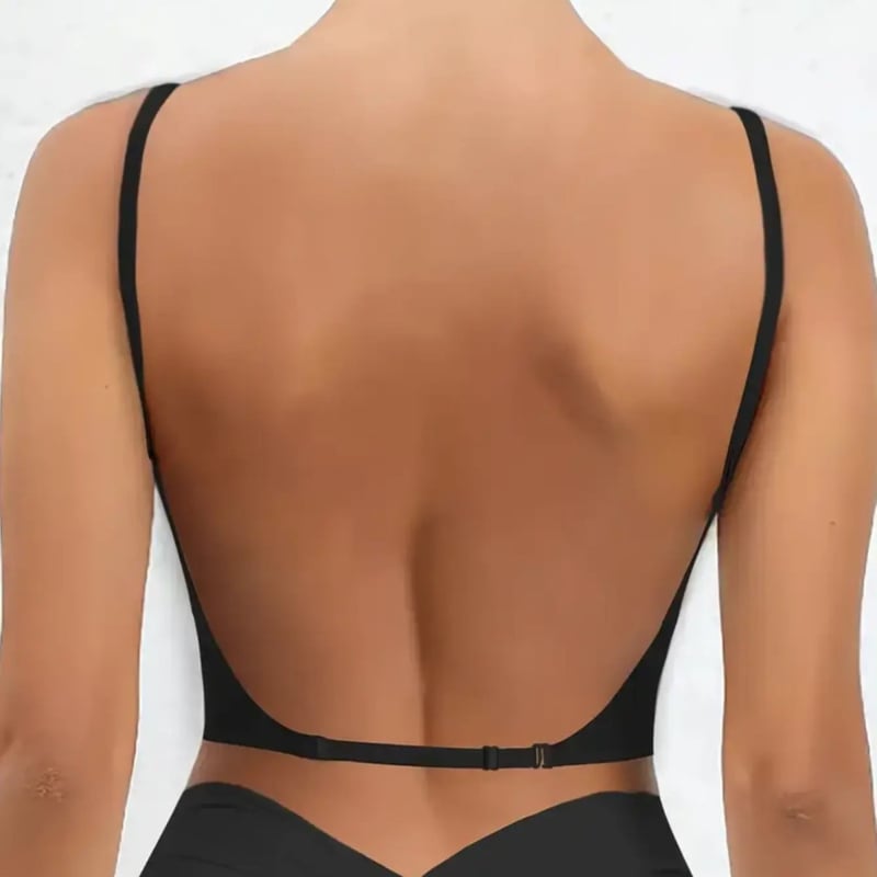 [8 culori] Temu Explosions Summer Big U Backless Diverse metode de purtare Stripe Sutien European și American Amazon Shein