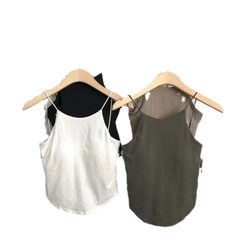 Όμορφο γυναικείο καλοκαιρινό λεπτό τοπ με μικρή πλάτη και ενίσχυση στήθους, μονοκόμματο εξωτερικό παλτό, γυναικείο χονδρικής