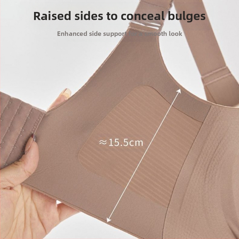Антигравитационен сутиен за гръб, без маркировка, красив, за големи гърди, с малък размер, против увисване, без стоманени пръстени, за събиране на спомагателни гърди