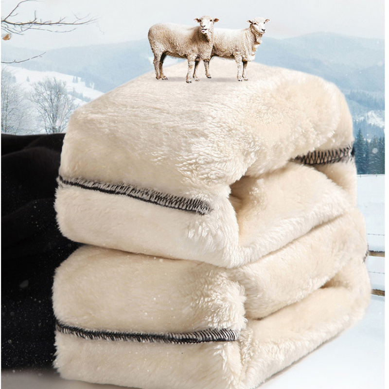 [Vientis aksominis nėščiųjų kelnės] vilnos pamušalu sustorintos nėščiųjų medvilninės kelnės nėščiųjų patogios šiltos apatinės pilvo dalies kelnės, dėvimos lauke