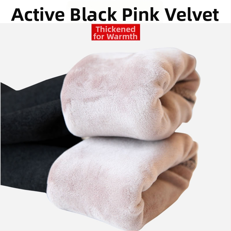 [Vientis aksominis nėščiųjų kelnės] vilnos pamušalu sustorintos nėščiųjų medvilninės kelnės nėščiųjų patogios šiltos apatinės pilvo dalies kelnės, dėvimos lauke