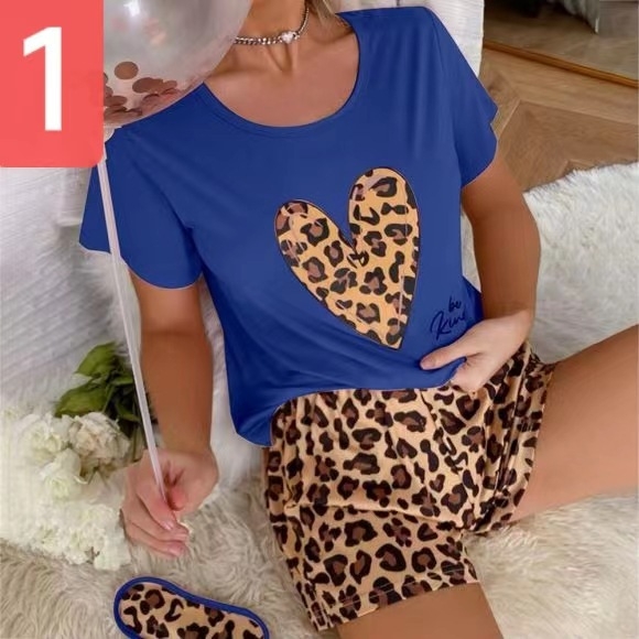 Euroopa ja Ameerika stiilis uued pidžaamad naistele suvised piimasiidist lühikeste varrukatega lühikesed püksid, ümara kaelusega, kõrge värviväärtusega, mida saab kanda ka väljaspool koduriideid