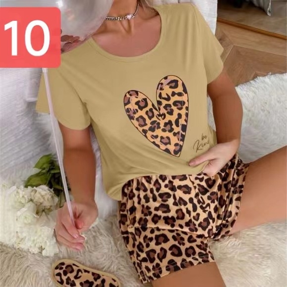 Euroopa ja Ameerika stiilis uued pidžaamad naistele suvised piimasiidist lühikeste varrukatega lühikesed püksid, ümara kaelusega, kõrge värviväärtusega, mida saab kanda ka väljaspool koduriideid