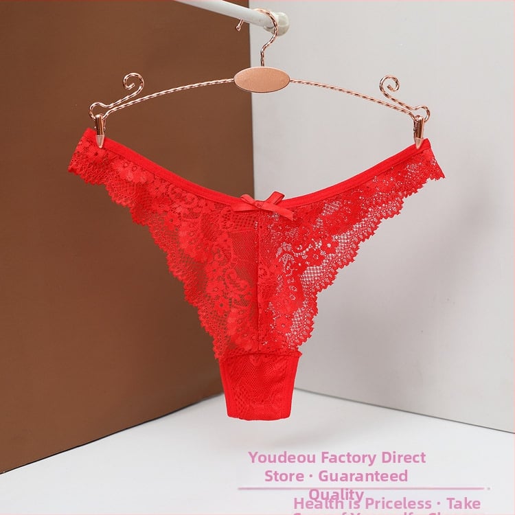 Väliskaubandus Euroopa ja Ameerika seksikad pitsist G-stringid madala vöökohaga läbipaistvad hingavad T-püksid emotsionaalsed pluss-suuruses nähtamatud jäljeta aluspesu naistele