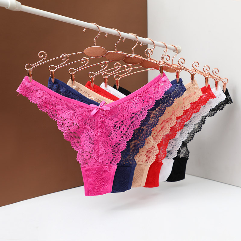 Väliskaubandus Euroopa ja Ameerika seksikad pitsist G-stringid madala vöökohaga läbipaistvad hingavad T-püksid emotsionaalsed pluss-suuruses nähtamatud jäljeta aluspesu naistele