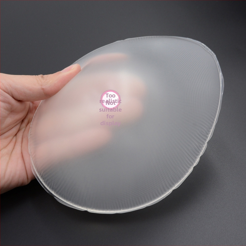 CT-TM läbipaistev silikoonist tilgakujuline kunstlik kuumaveeallika proteesrinnast võltsrinnaplaaster rinnapadi transvestiitide tarvikute tehas