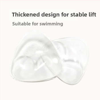 Ujumisriided Bikini silikoonist rinnapadi Paksendatud Push-up Rindkere paljastav Suur Ujumisväike Rindkere Sling Naiste Vest Aluspesu Padi