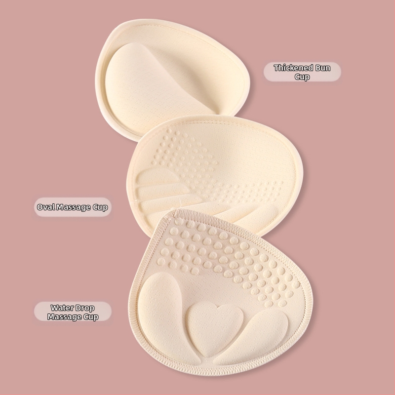 Lateksist suurendatud rinnapadi, eriti paks õmblusteta aluspesu, naiste spordivest, vormitud tass, jagatud ühes tükis universaalne rinnapadi