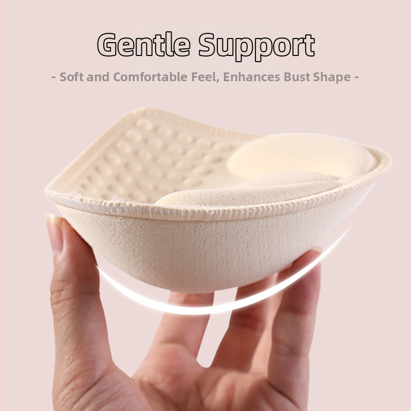 Lateksa palielināts krūšu spilventiņš, īpaši biezs, bezšuvju apakšveļa, sieviešu sporta veste, pelējuma kausa sadalīts, viengabalains universāls krūšu spilventiņš