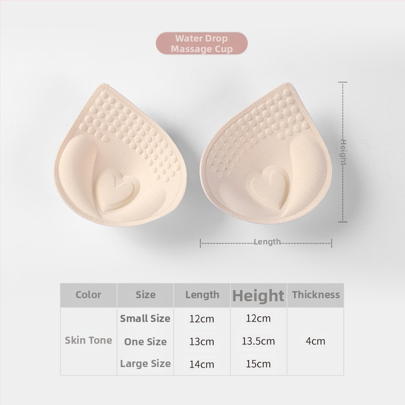 Lateksa palielināts krūšu spilventiņš, īpaši biezs, bezšuvju apakšveļa, sieviešu sporta veste, pelējuma kausa sadalīts, viengabalains universāls krūšu spilventiņš