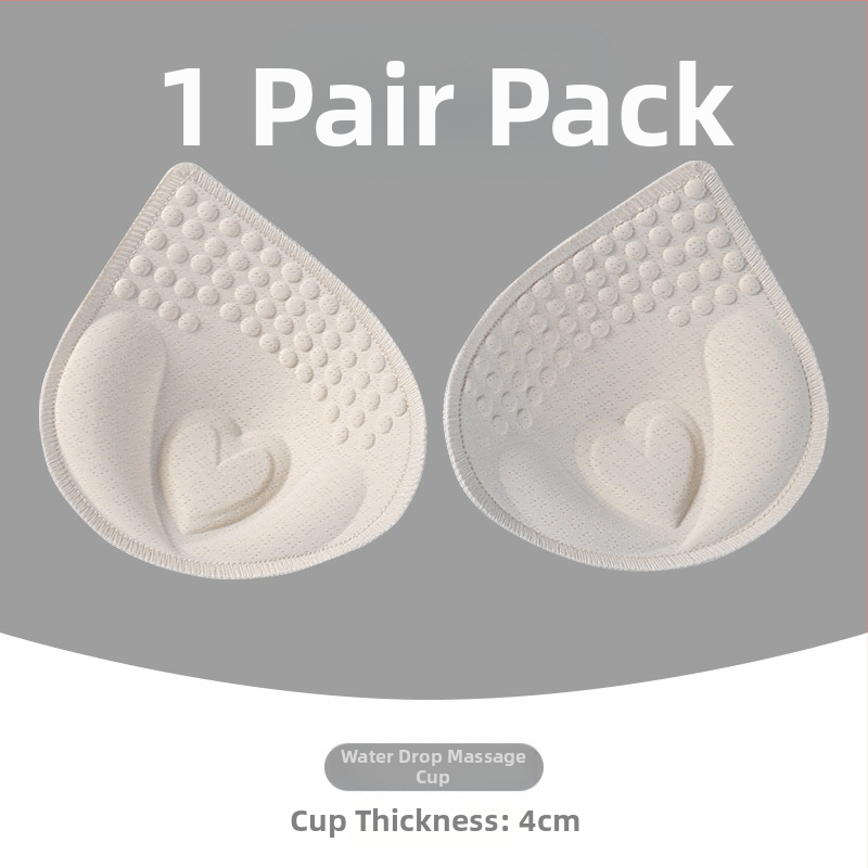 Padidintas latekso krūtinės įklotas, ypač storas, besiūlis apatinis trikotažas, moteriška sportinė liemenė, formos puodelis, padalintas vientisas universalus krūtinės įklotas