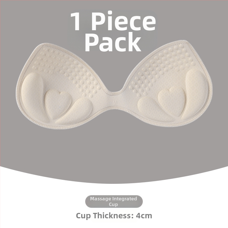 Padidintas latekso krūtinės įklotas, ypač storas, besiūlis apatinis trikotažas, moteriška sportinė liemenė, formos puodelis, padalintas vientisas universalus krūtinės įklotas