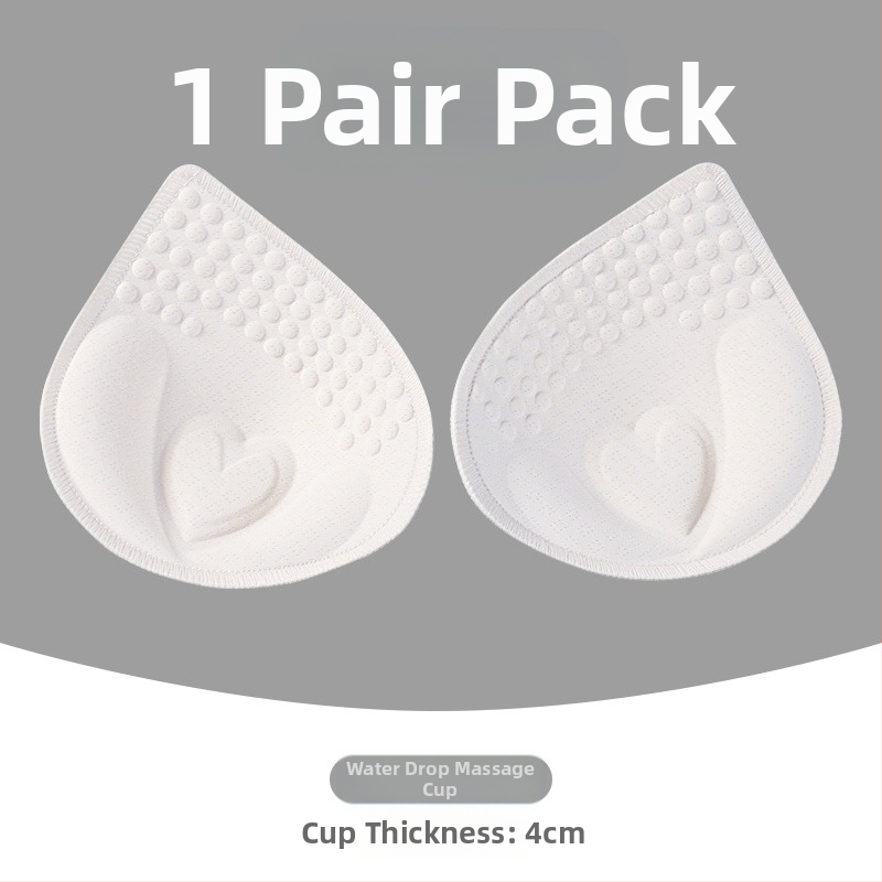 Padidintas latekso krūtinės įklotas, ypač storas, besiūlis apatinis trikotažas, moteriška sportinė liemenė, formos puodelis, padalintas vientisas universalus krūtinės įklotas