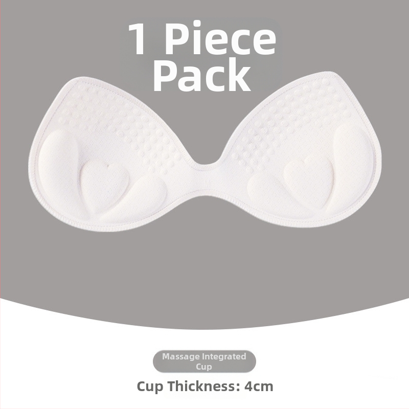 Padidintas latekso krūtinės įklotas, ypač storas, besiūlis apatinis trikotažas, moteriška sportinė liemenė, formos puodelis, padalintas vientisas universalus krūtinės įklotas