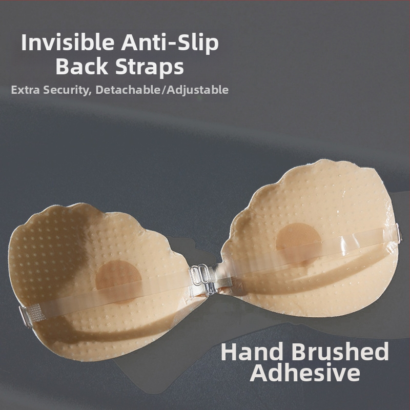 Mežģīņu gliemežvāka krūšu uzlīme sieviešu kāzu kleitai Push-up maza krūšu krūšturis plāna liela krūšu apakšveļa vasaras neredzama krūšu uzlīme