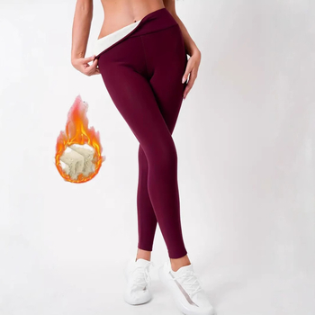 Európai és amerikai népszerű bársonyos vastagított könnyűlemezes kasmír leggings nőknek őszi és téli magas derekú leggings meleg jóganadrág