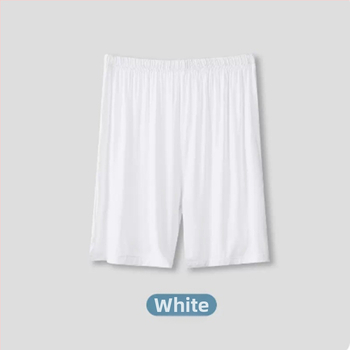 Pantaloni de pijama de vară scurți bărbați de vară subțiri pantaloni scurți de mătase de gheață pentru casă pantaloni de dormit lejeri din bumbac de mătase pentru casă pantaloni fierbinți