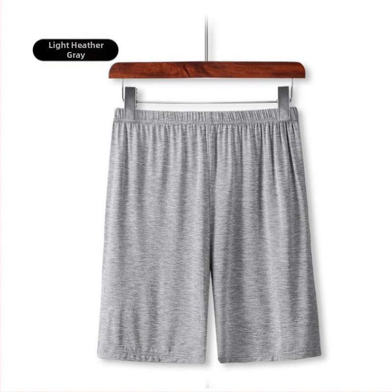Pantaloni de pijama de vară scurți bărbați de vară subțiri pantaloni scurți de mătase de gheață pentru casă pantaloni de dormit lejeri din bumbac de mătase pentru casă pantaloni fierbinți