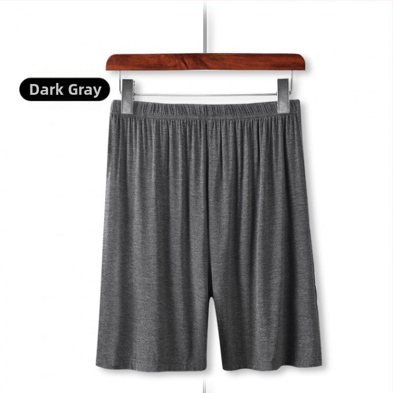 Pantaloni de pijama de vară scurți bărbați de vară subțiri pantaloni scurți de mătase de gheață pentru casă pantaloni de dormit lejeri din bumbac de mătase pentru casă pantaloni fierbinți