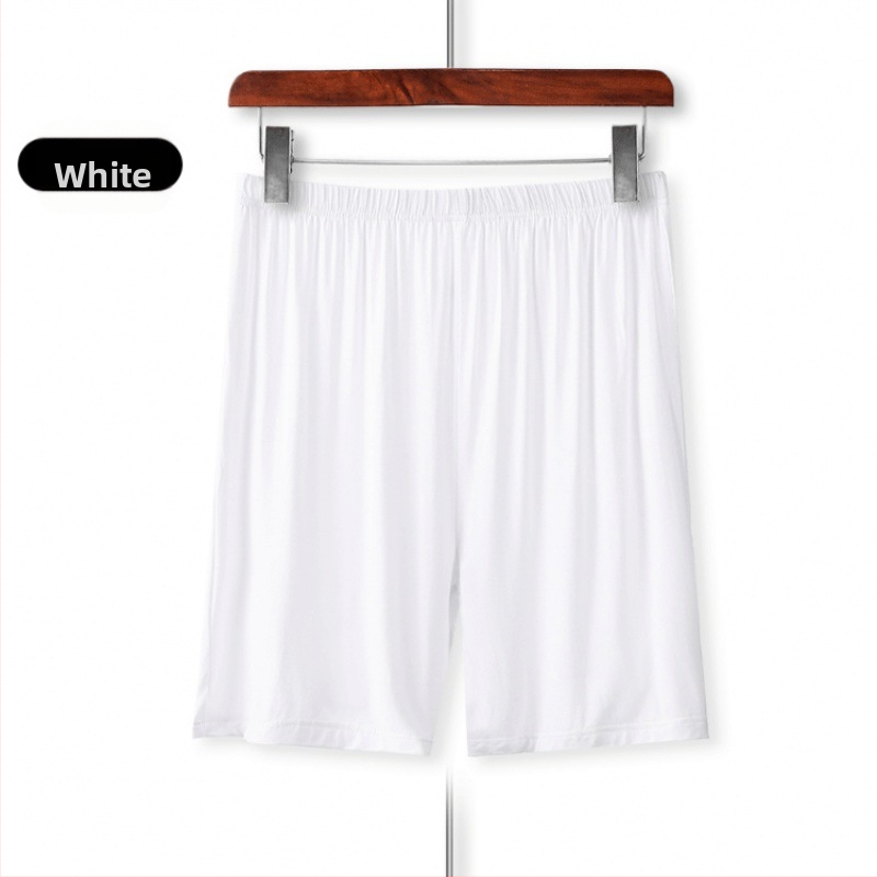 Pantaloni de pijama de vară scurți bărbați de vară subțiri pantaloni scurți de mătase de gheață pentru casă pantaloni de dormit lejeri din bumbac de mătase pentru casă pantaloni fierbinți