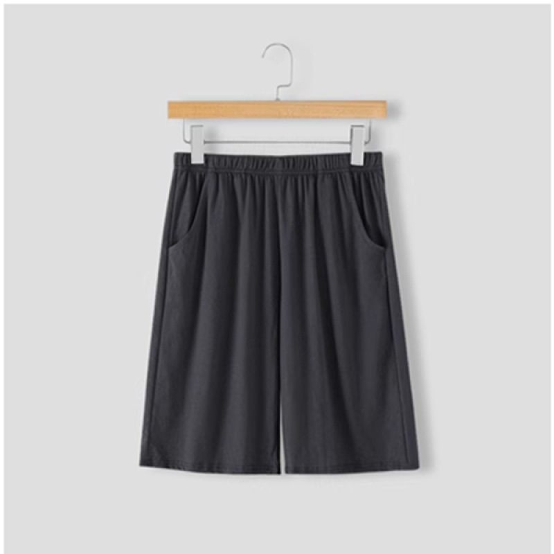 Pantaloni de pijama de vară scurți bărbați de vară subțiri pantaloni scurți de mătase de gheață pentru casă pantaloni de dormit lejeri din bumbac de mătase pentru casă pantaloni fierbinți