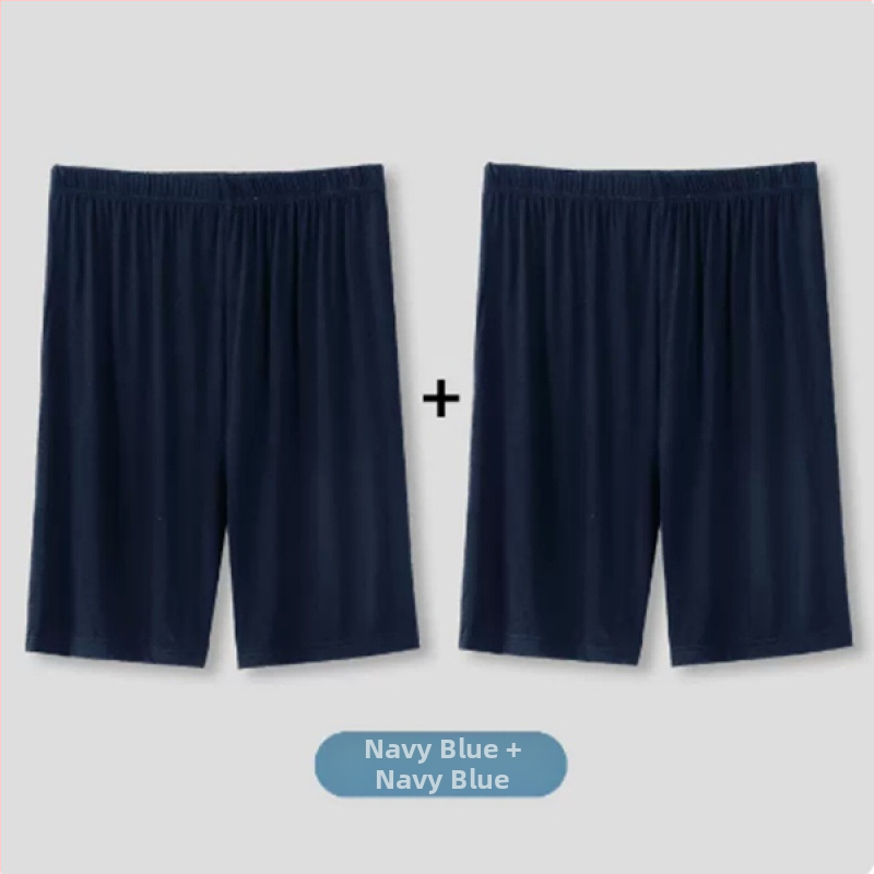 Pantaloni de pijama de vară scurți bărbați de vară subțiri pantaloni scurți de mătase de gheață pentru casă pantaloni de dormit lejeri din bumbac de mătase pentru casă pantaloni fierbinți