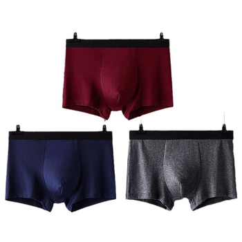 [Eredeti áruk South 4-es csomag] férfi alsónemű férfi 95-ös pamut boxeralsó szexi boxeralsó fej fiatalos divat