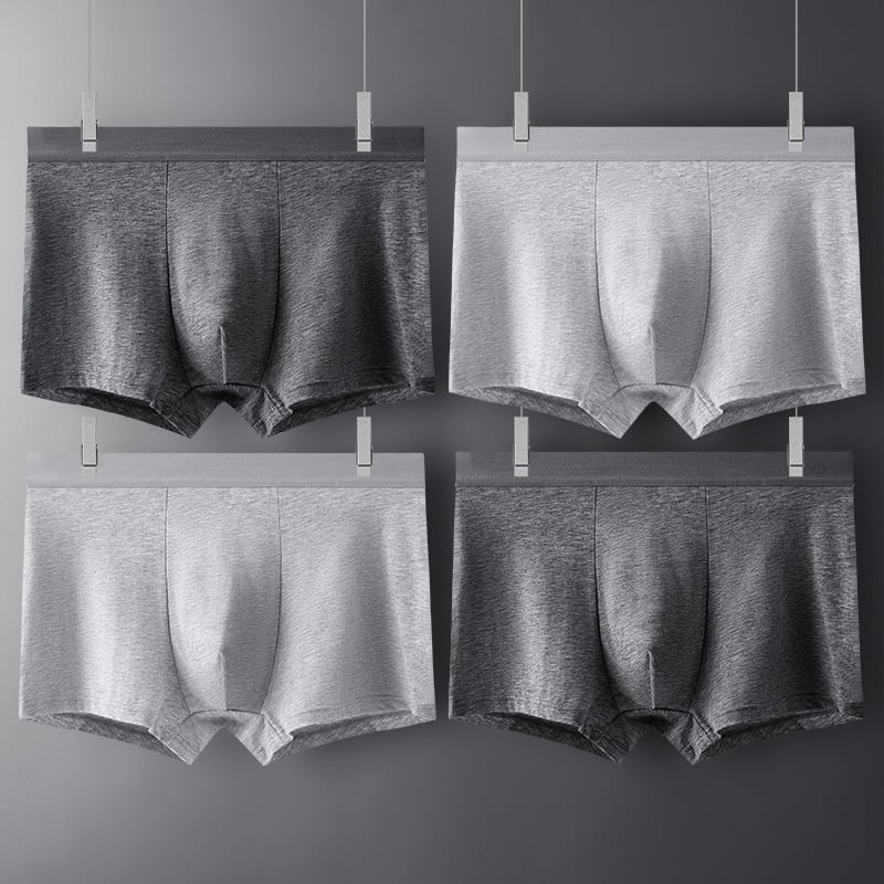 [Eredeti áruk South 4-es csomag] férfi alsónemű férfi 95-ös pamut boxeralsó szexi boxeralsó fej fiatalos divat