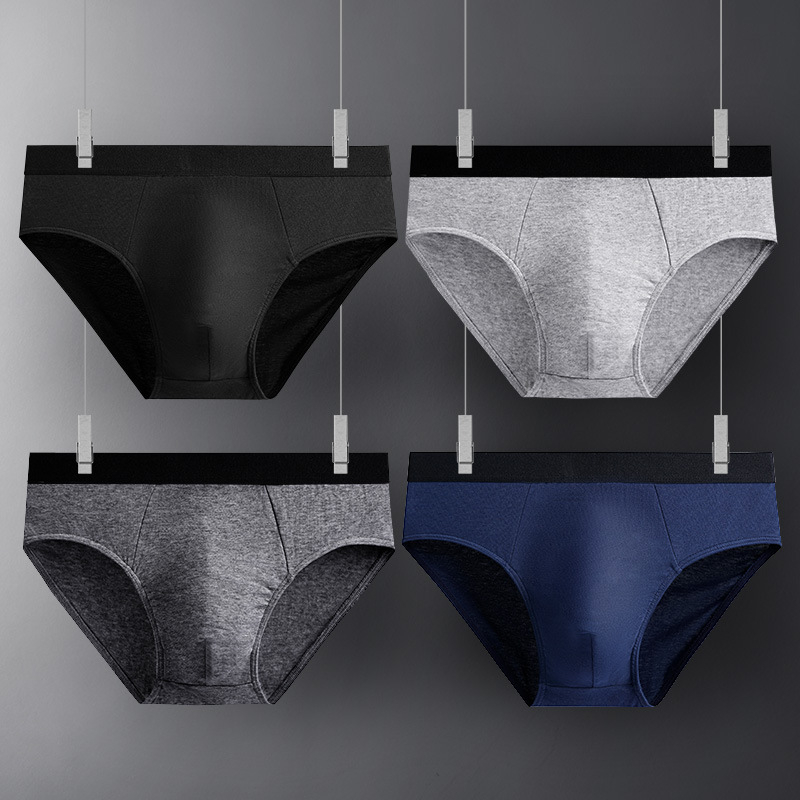 [Eredeti áruk South 4-es csomag] férfi alsónemű férfi 95-ös pamut boxeralsó szexi boxeralsó fej fiatalos divat