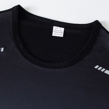 Platformă transfrontalieră de peste mări, mărime americană, tricou sport cu mânecă scurtă, casual, cu guler rotund, pentru bărbați, lenjerie intimă pentru tineri