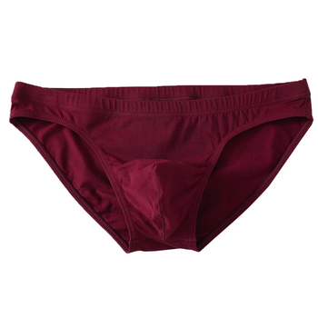 Модерни мъжки секси слипове със средна талия, мъжки памучни, големи размери, удобни, дишащи, семпли панталони за мъже