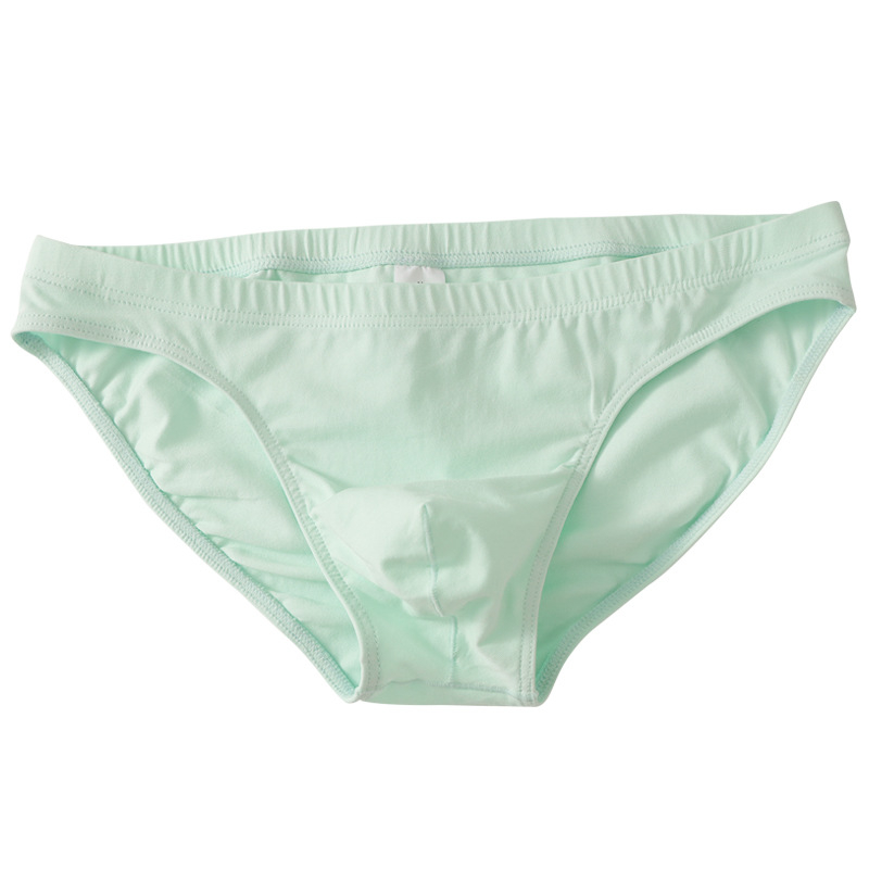 Модерни мъжки секси слипове със средна талия, мъжки памучни, големи размери, удобни, дишащи, семпли панталони за мъже