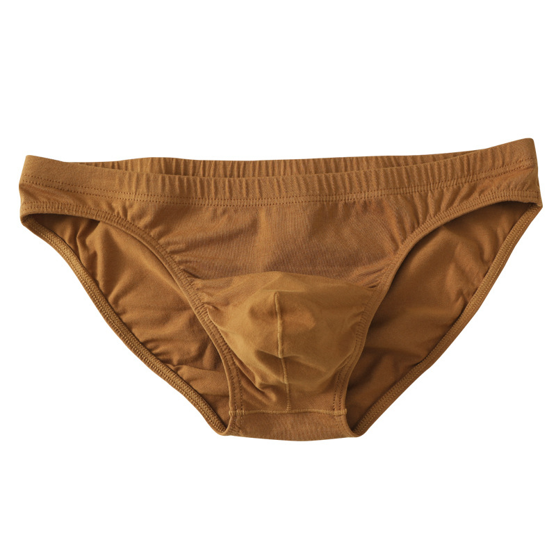 Модерни мъжки секси слипове със средна талия, мъжки памучни, големи размери, удобни, дишащи, семпли панталони за мъже