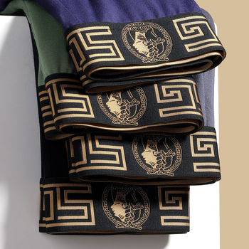 GDECC zīmola modāla vīriešu apakšveļa, elpojoša, magnētiska temperatūras maiņas iekšējās kājstarpes bokseršortu vienkrāsaina dāvanu kastīte