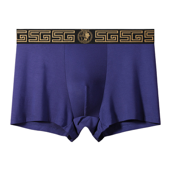 GDECC zīmola modāla vīriešu apakšveļa, elpojoša, magnētiska temperatūras maiņas iekšējās kājstarpes bokseršortu vienkrāsaina dāvanu kastīte