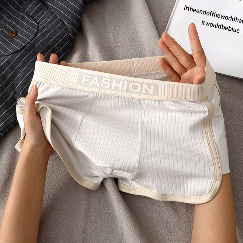 Jaunas vīriešu apakšveļas vīriešu elpojošas bokserbikses, ērtas, izvelkamas, vienkrāsainas bokserbikses jauniešu bikses, bikses vīriešiem, vairumtirdzniecība