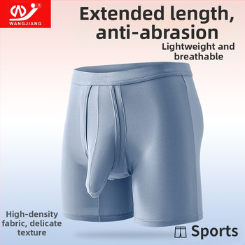 Vīriešu apakšveļa ar atdalītām lodēm, vasaras sporta šorti, ērti, elpojoši, bokserbikses, jostasvietas bikses, boksergalva