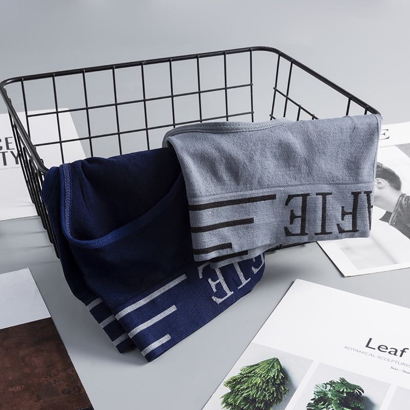 Трансгранична външна търговия Японски мъжки ледени копринени бикини на едро със средна талия, високо еластични Спортни големи размери бикини шорти