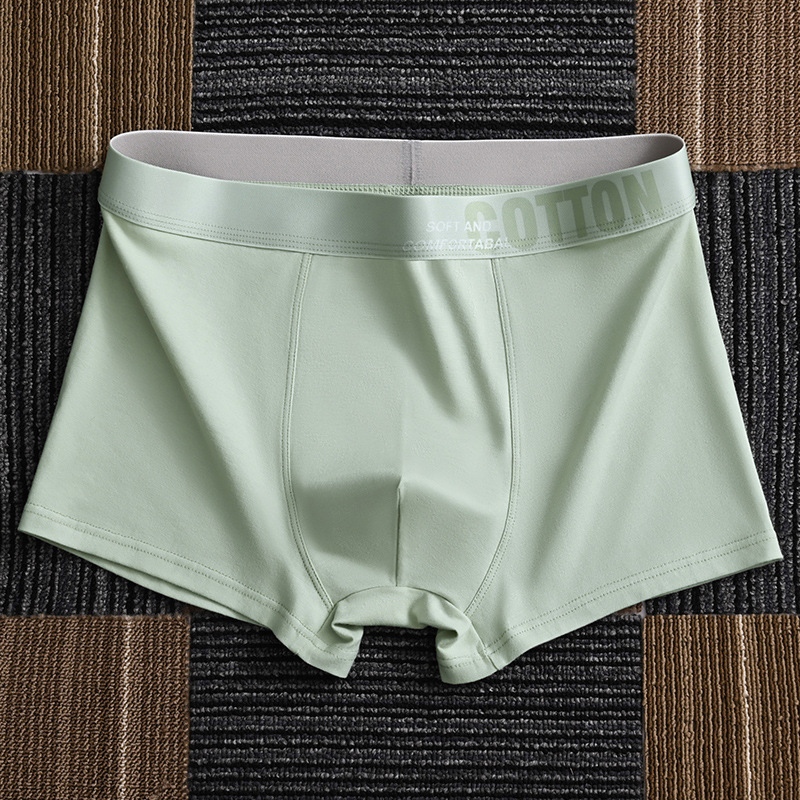 Дамско бельо Yalu, мъжки боксерки, памучни боксерки, памучни шорти, антибактериални, за слабините, абсорбиращи потта, големи размери